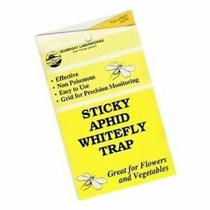 Yellow Sticky Aphid Whitefly Trap, 5 pack
