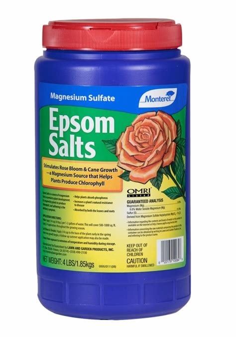 Monterey Epsom Salts, 4 lbs.