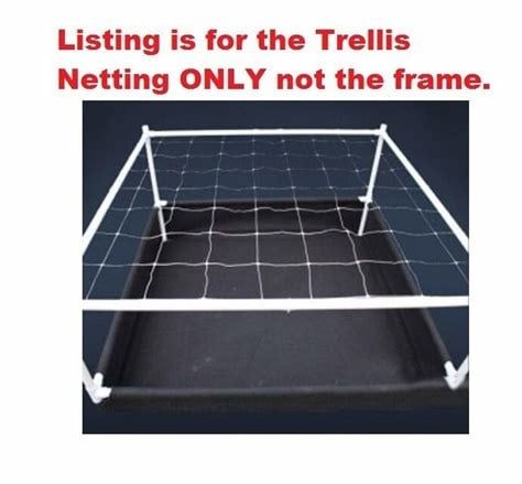 Sungrower Plastic Trellis Netting 4’ x 8’
