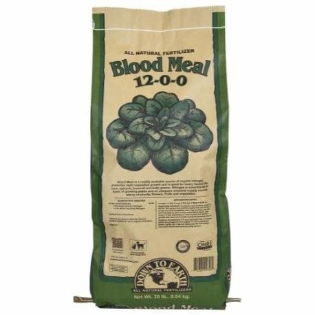 Down To Earth Blood Meal - 50 lb