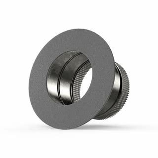 AC INFINITY Ducting Collar, 4-Inch, Galvanized Steel