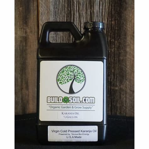 BuildASoil Karanja Oil - Terviva, 1 pint