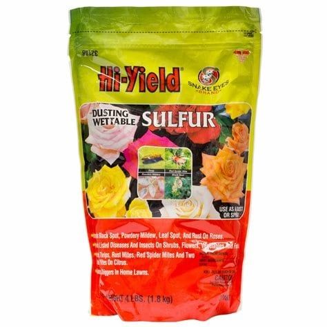 Hi-Yield Dusting Wettable Sulfur, 4 lb