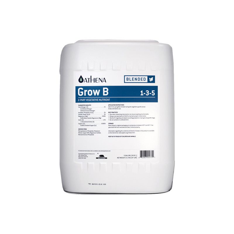 Athena Grow B 5 Gallon