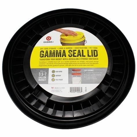 Gamma Seal Lid, Black