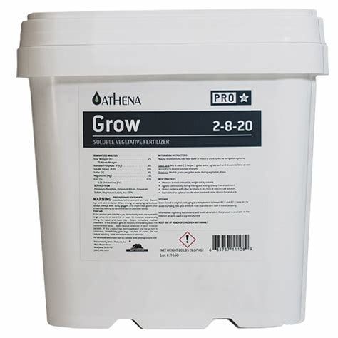 Athena Pro Grow 2-8-20, 10 lb.