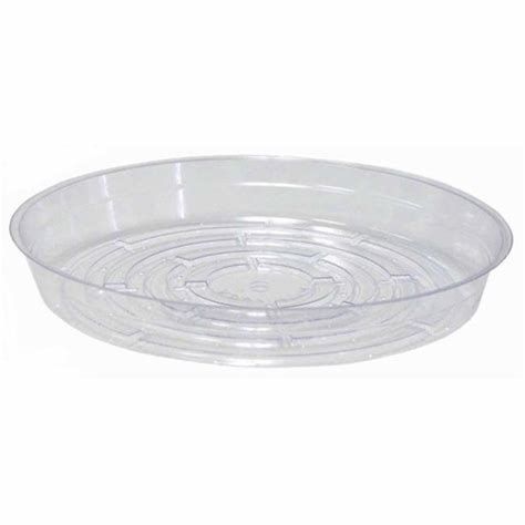 6&quot; Clear Vinyl Saucer