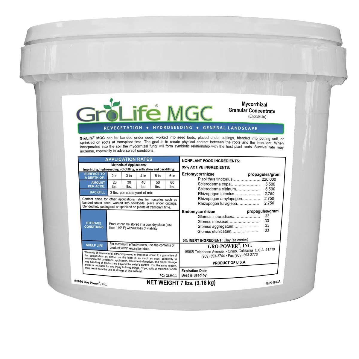 Gro Power Mycorrhizae 40 lbs