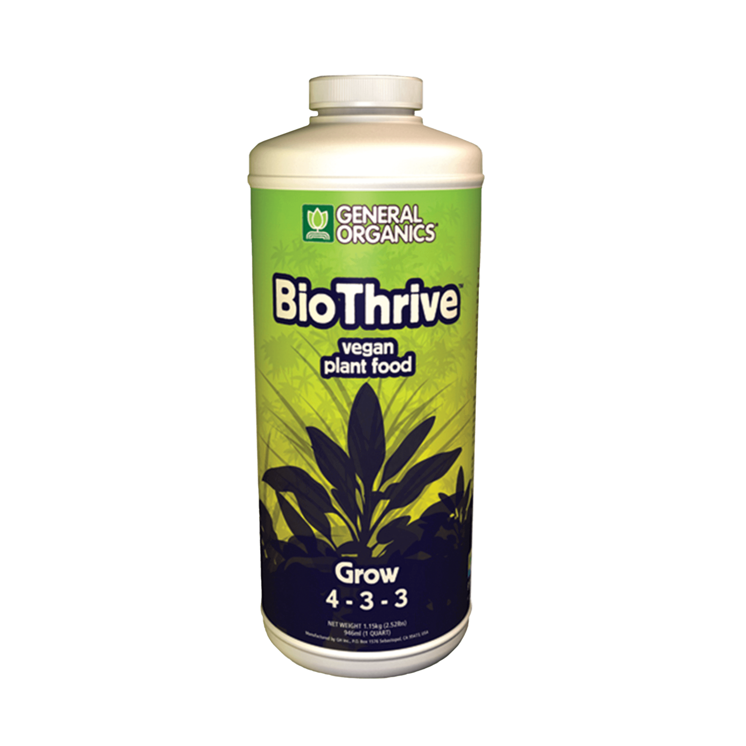 General Organics BioThrive Grow Qt.