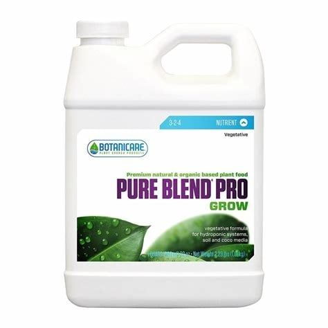 Botanicare Pure Blend Pro Grow, 1 qt