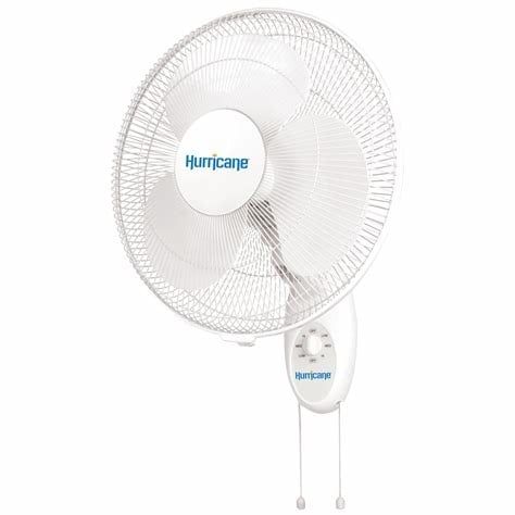 Hurricane Supreme Wall Mount Fan 16 in