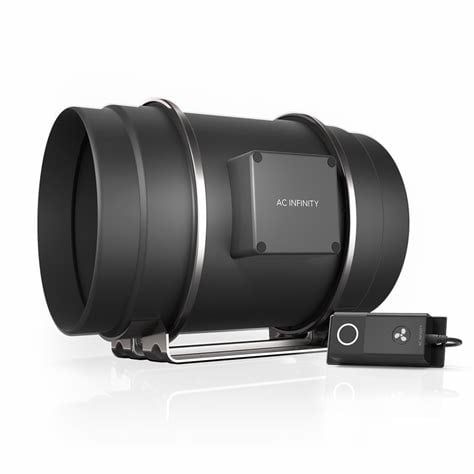 AC Infinity Cloudline S8 Inline Duct Fan System w/ Inline Speed Control