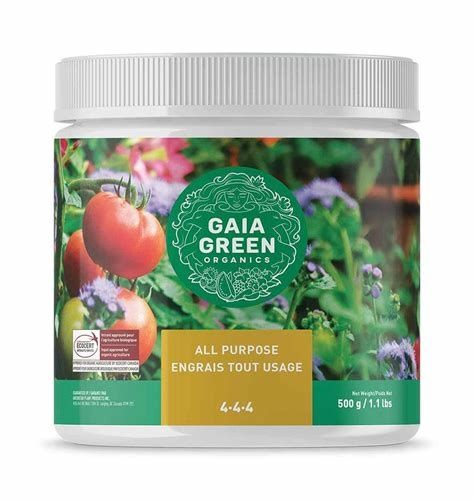 Gaia Green All Purpose 4-4-4, 500 gram