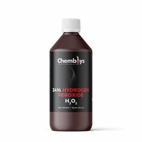 Chemboys 34% Hydrogen Peroxide, 1 Quart