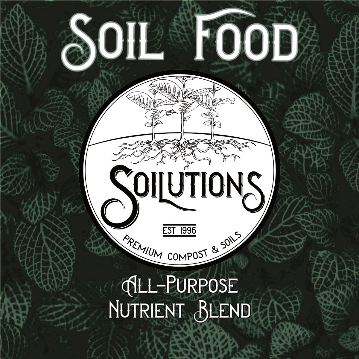Soilutions Soil Food - All Purpose Organic Nutrient Blend, 3-5-1.8, 1 Gal
