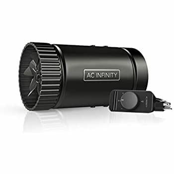 AC Infinity  RAXIAL S4, Inline Booster Duct Fan with Speed Controller, 4-Inch
