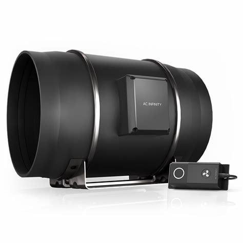 AC Infinity Cloudline S10 Inline Duct Fan System w/ Inline Speed Control