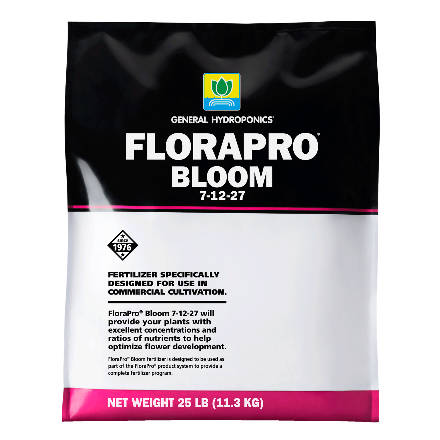 General Hydroponics FloraPro Bloom Soluble 25 lb bag