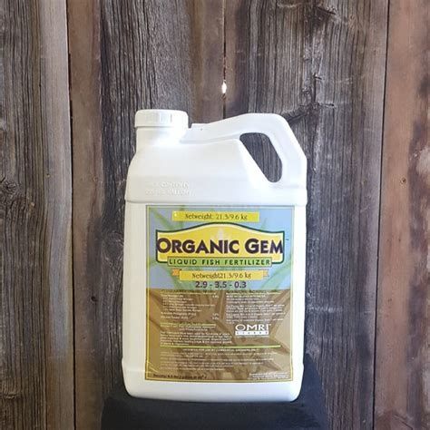 BuildASoil Fish Hydrolysate - Organic Gem, 1 Gal