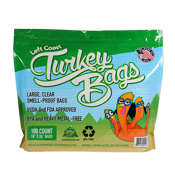 Left Coast Turkey Bags, 100 Count