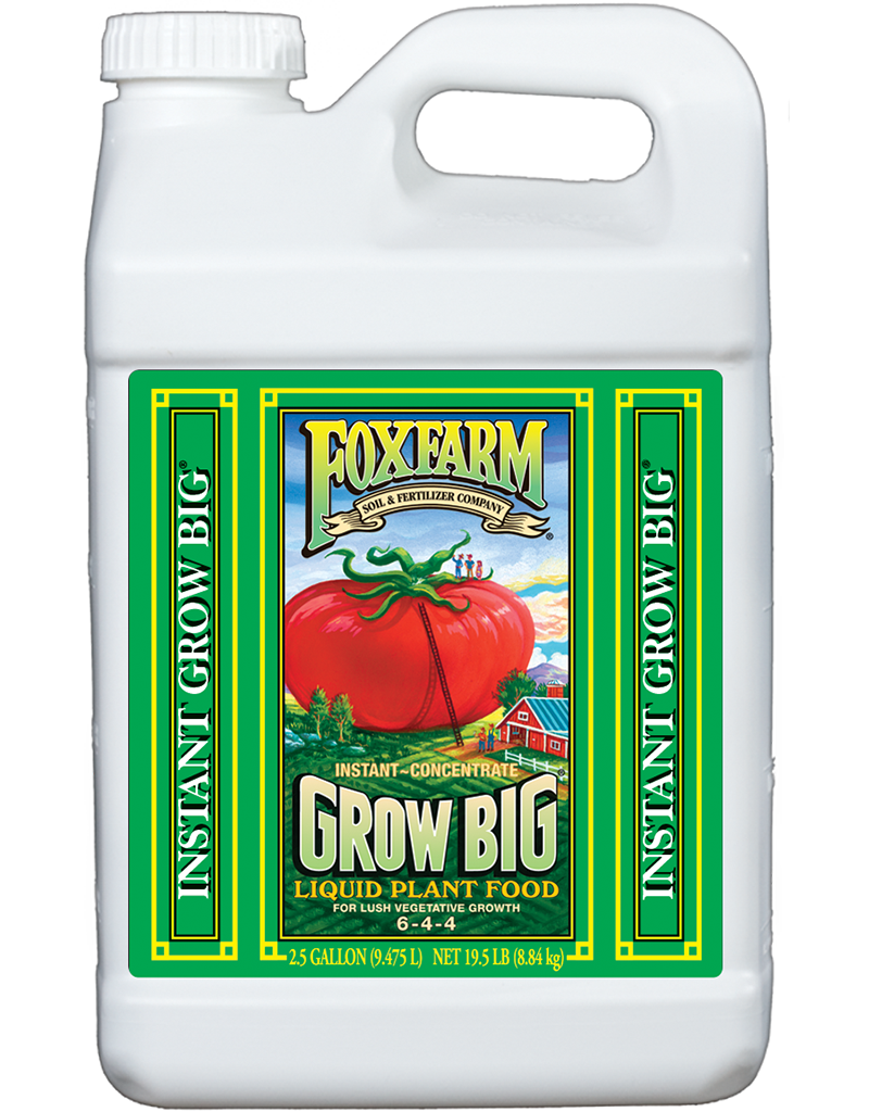 Fox Farm Grow Big Liquid Concentrate, 2.5 gal