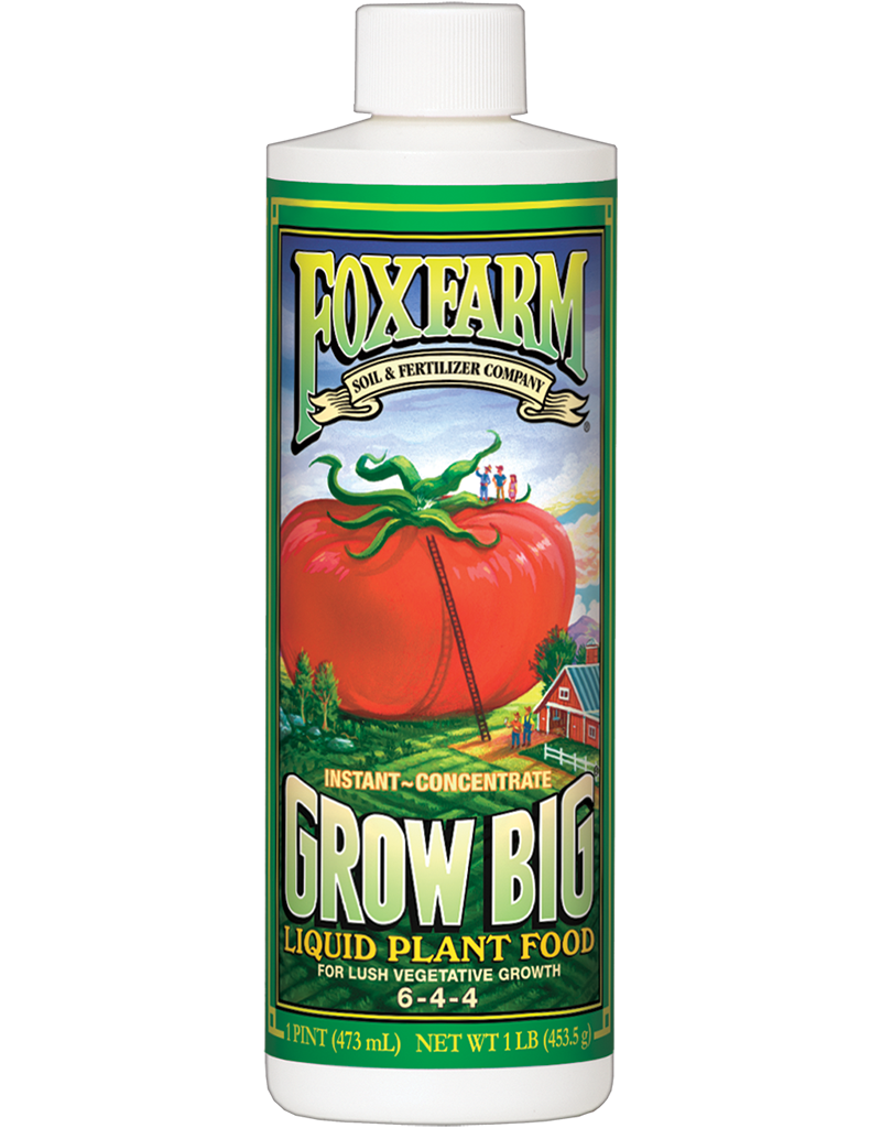 Fox Farm Grow Big Liquid Concentrate, 1 pint