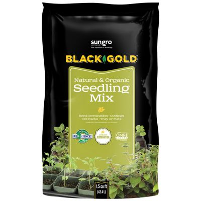 Black Gold SEEDLING MIX, 1.5 cubic ft bag
