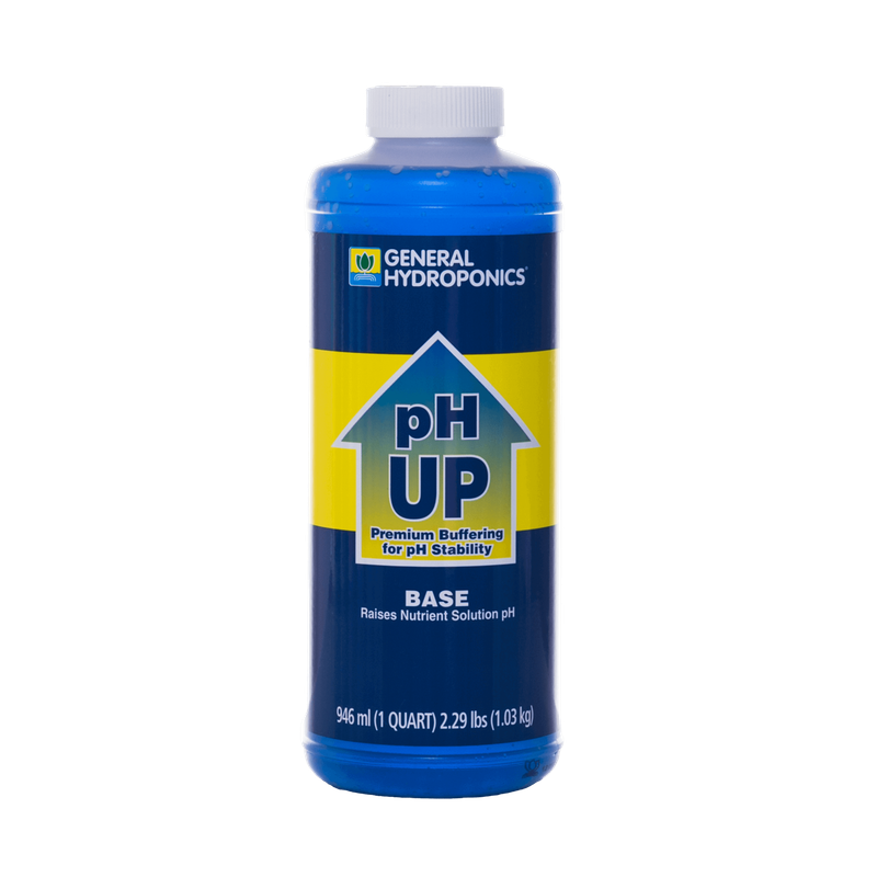 General Hydroponics pH Up 1 qt Base