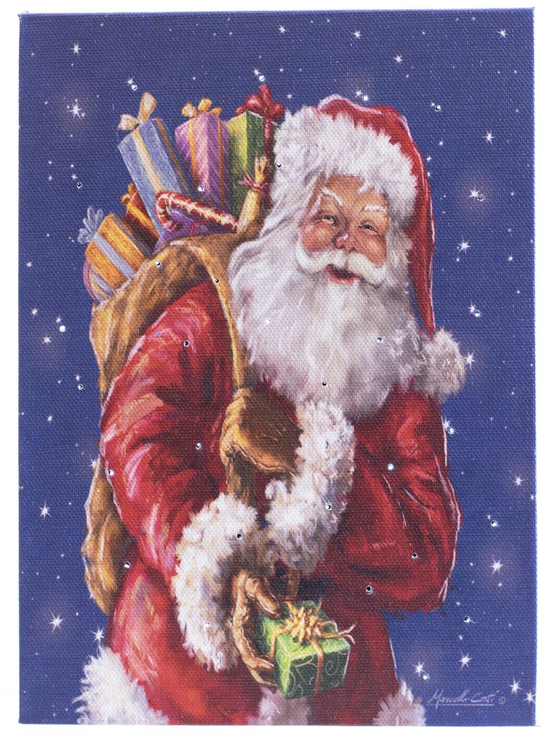 LED Canvas, Santa Sm
