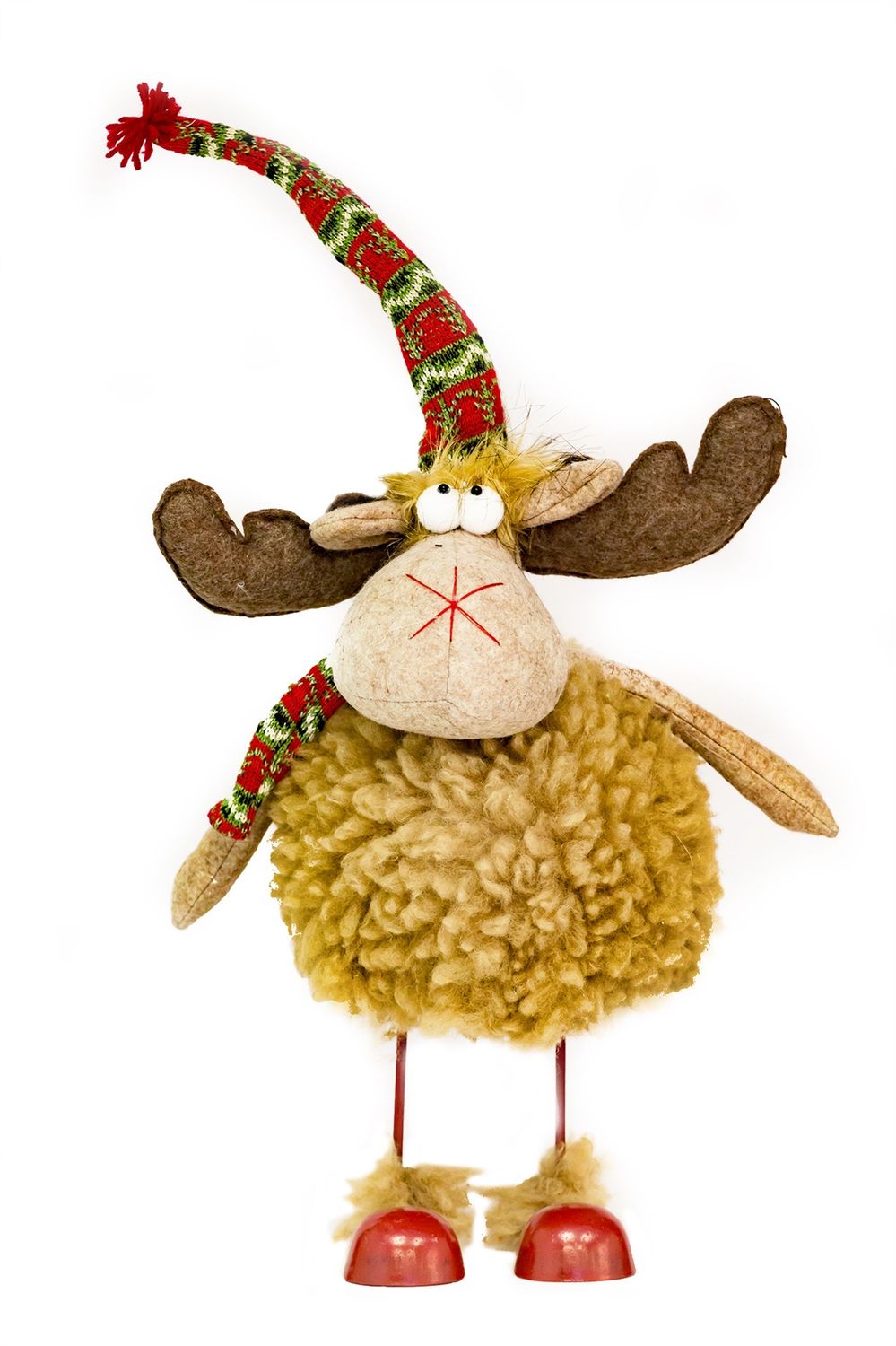 Gnome, Bouncing Moose Wooly 20"