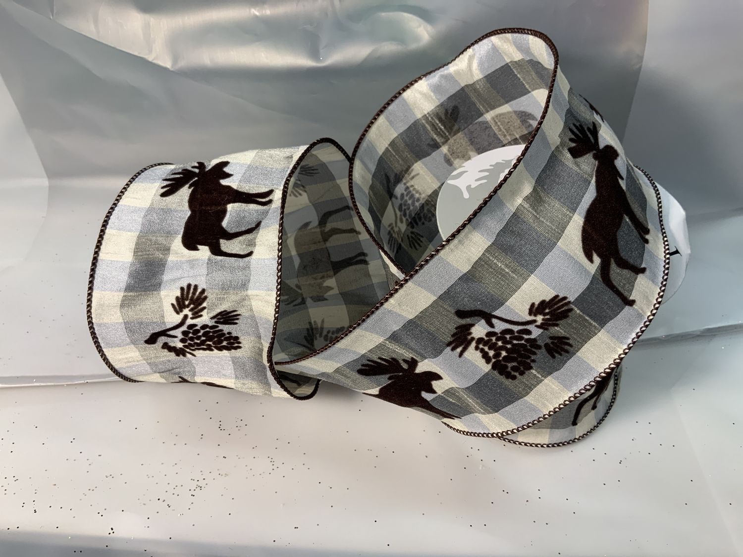 Ribbon, Myrtle Brown