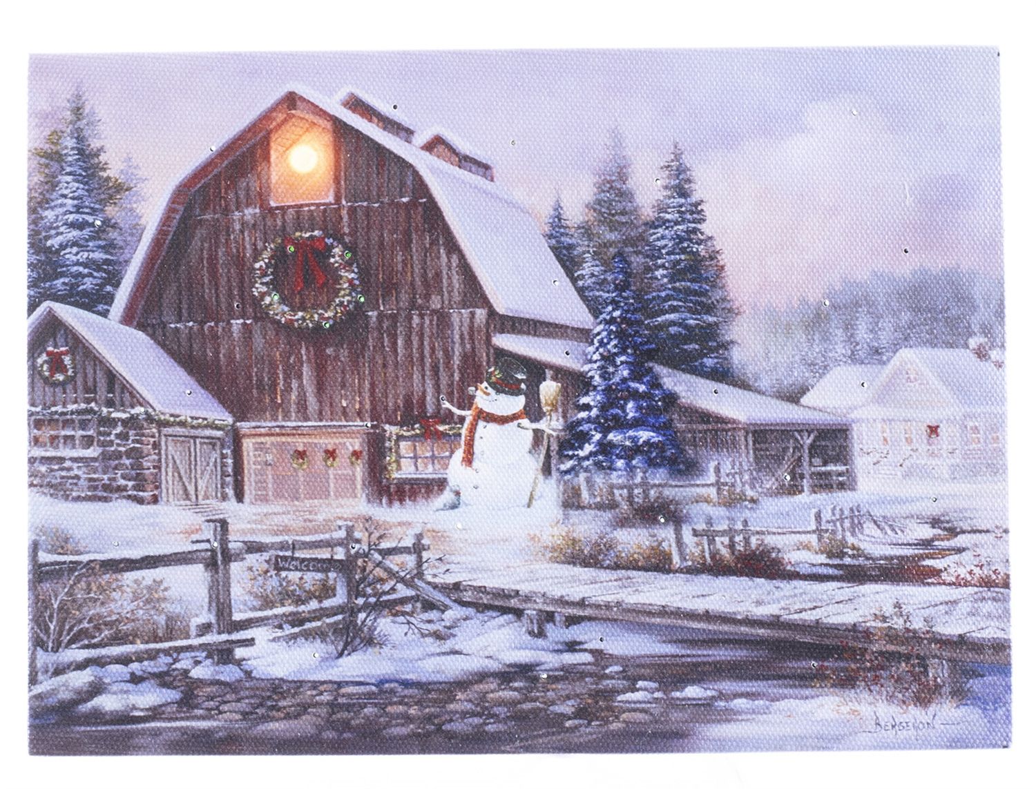 LED Canvas, Country Blessings sm