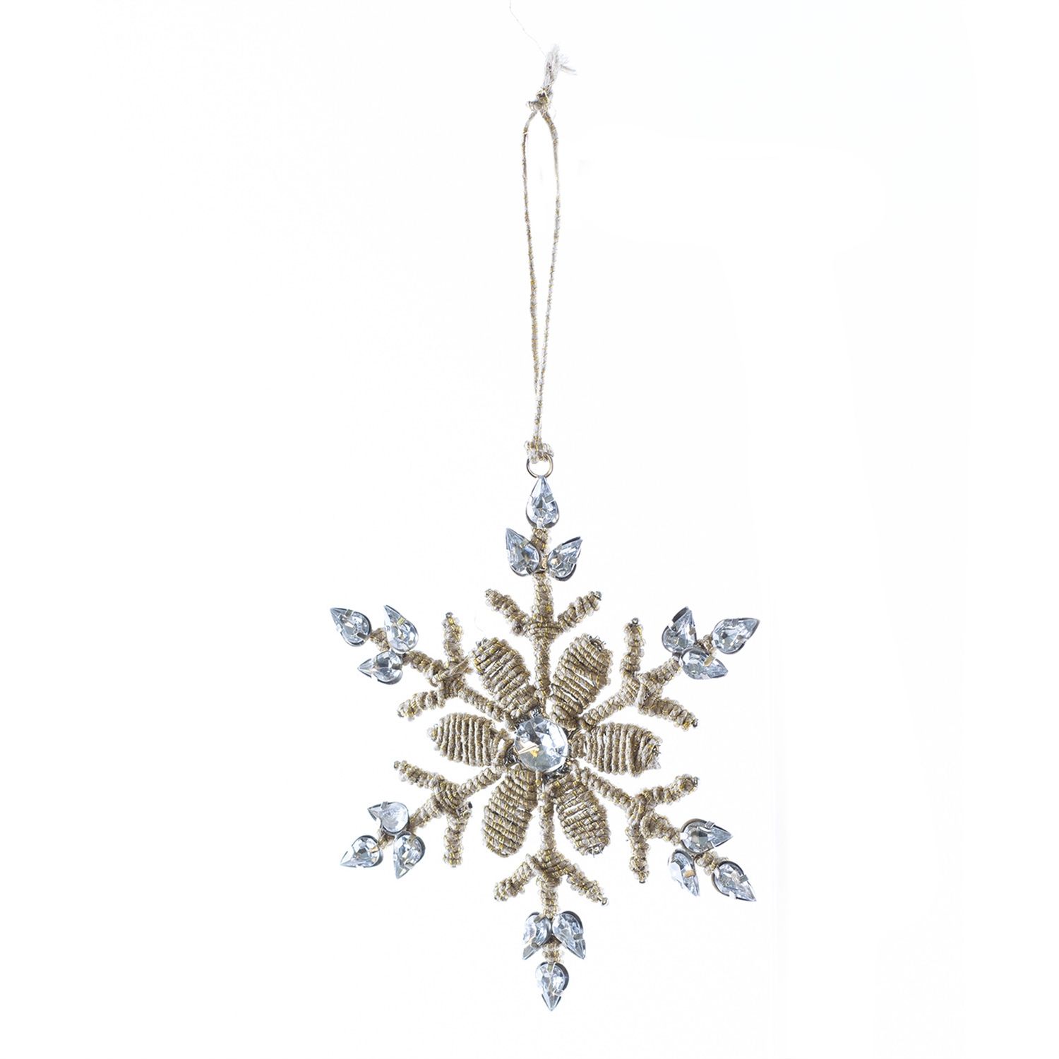Ornament, Jute Ornament 5.5"