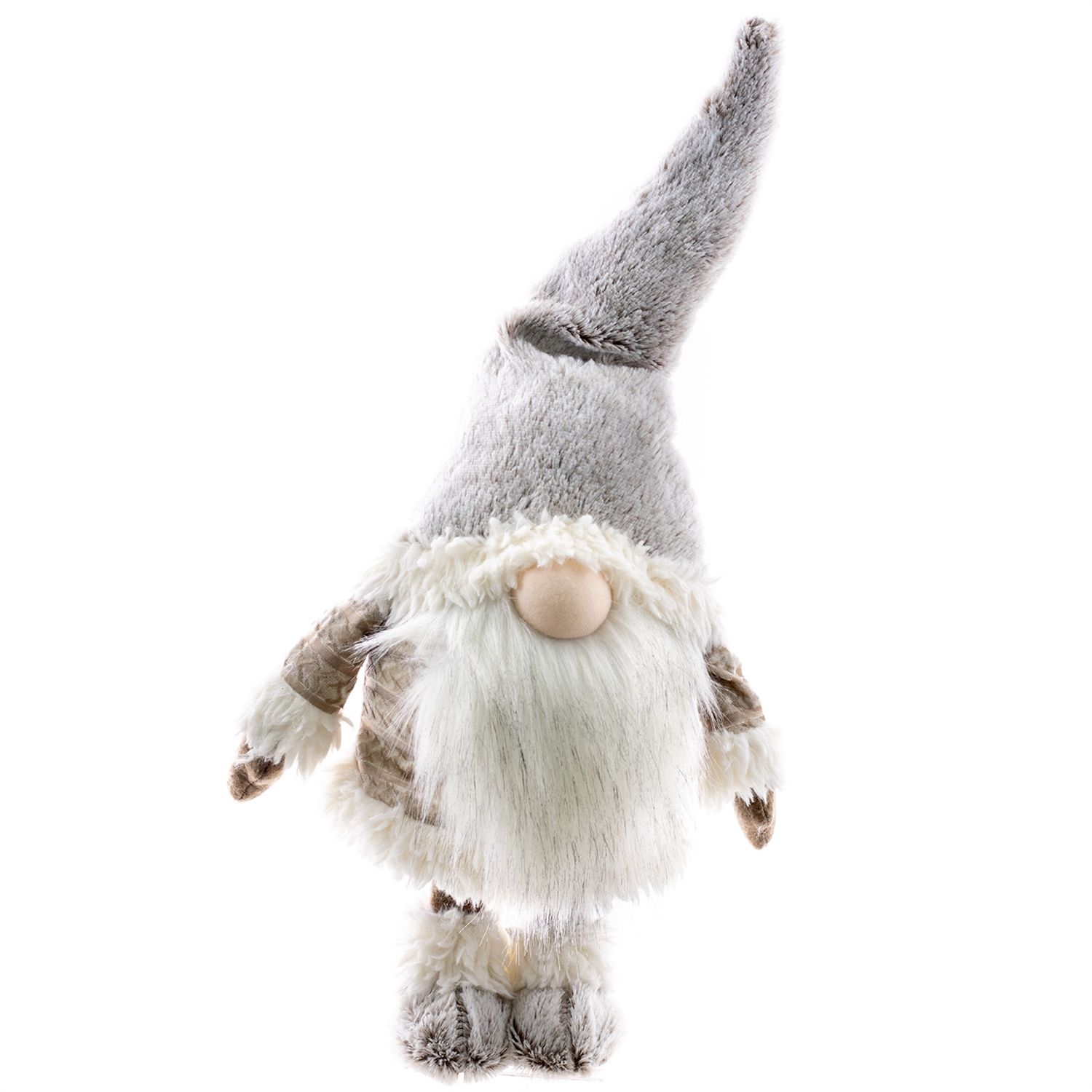 Gnome, Gnam Grey Tipped Beard stnd spring
