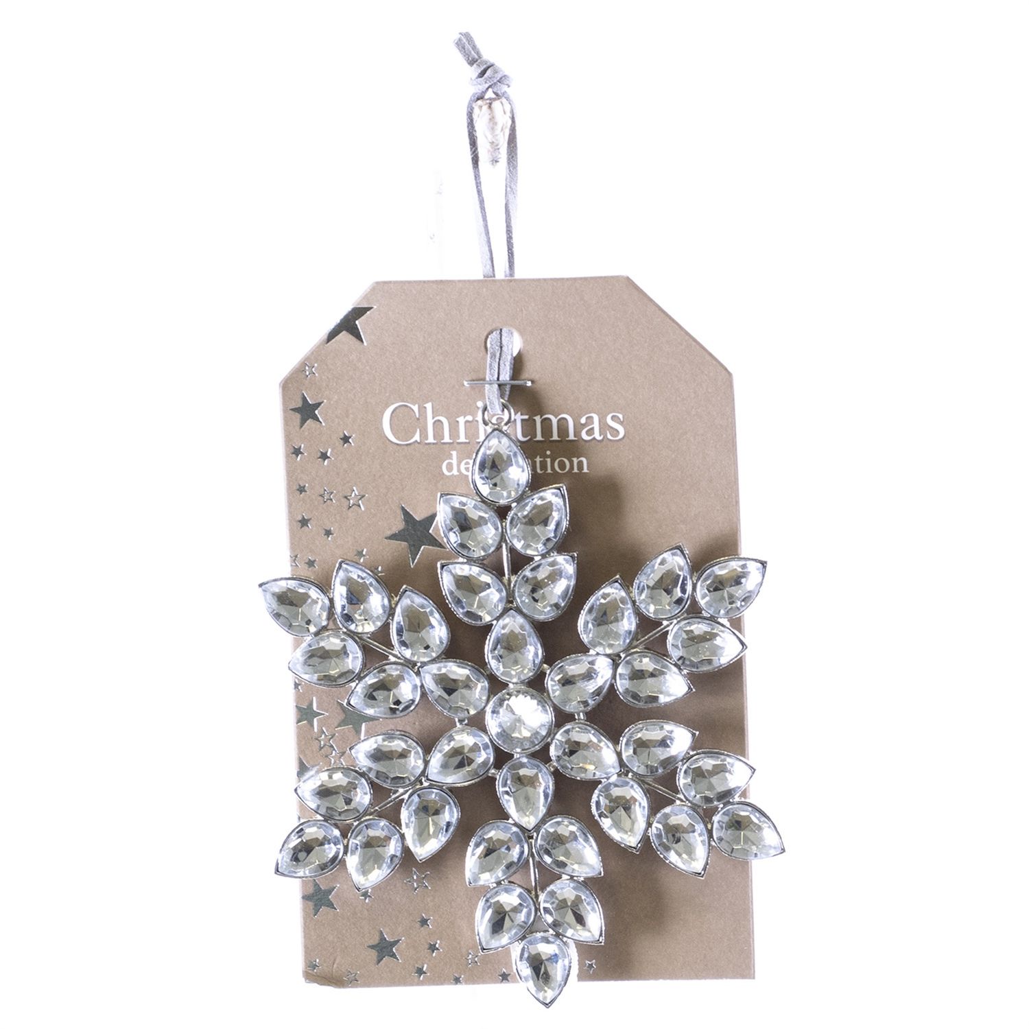 Ornament, Snowflake-Crystal crystals