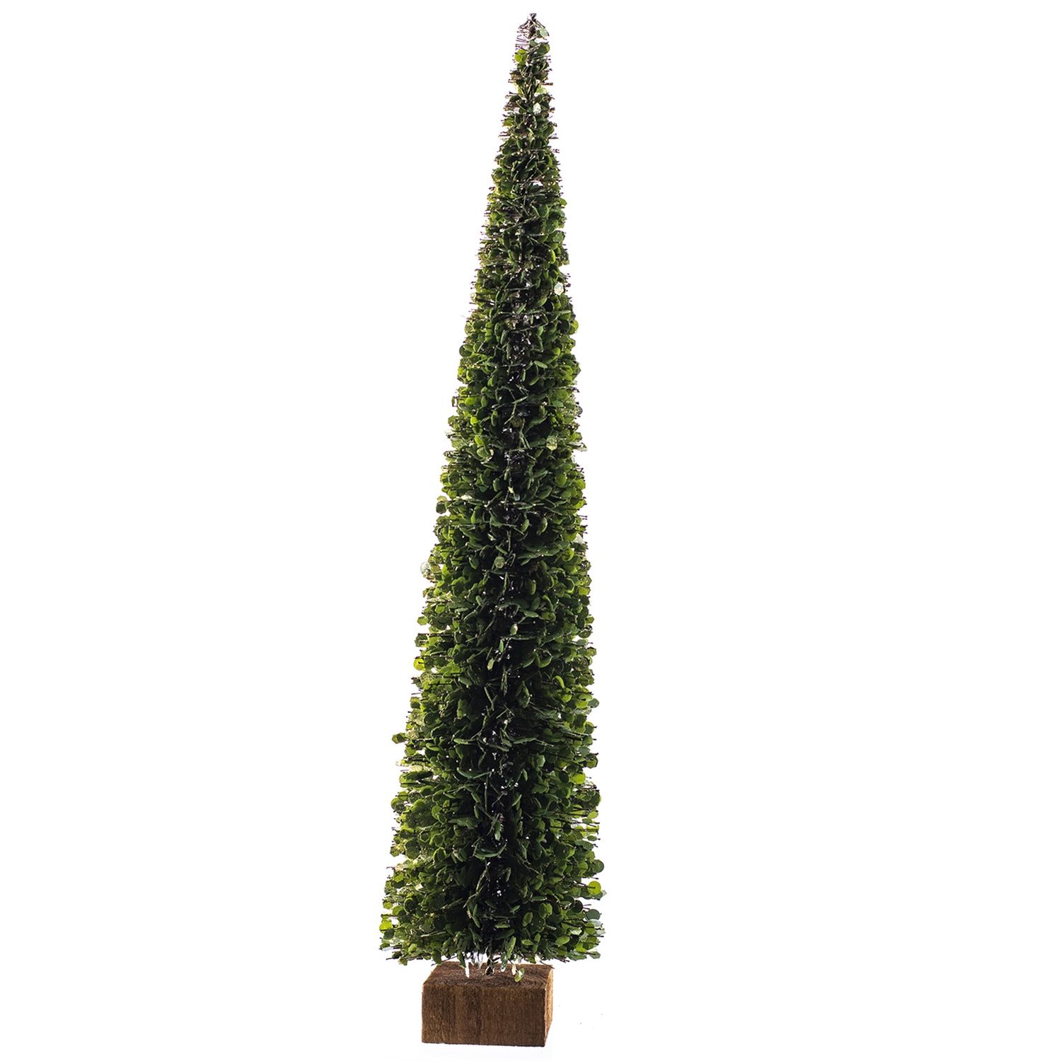 Tree, Green Wired Plastic Lg boxwood
