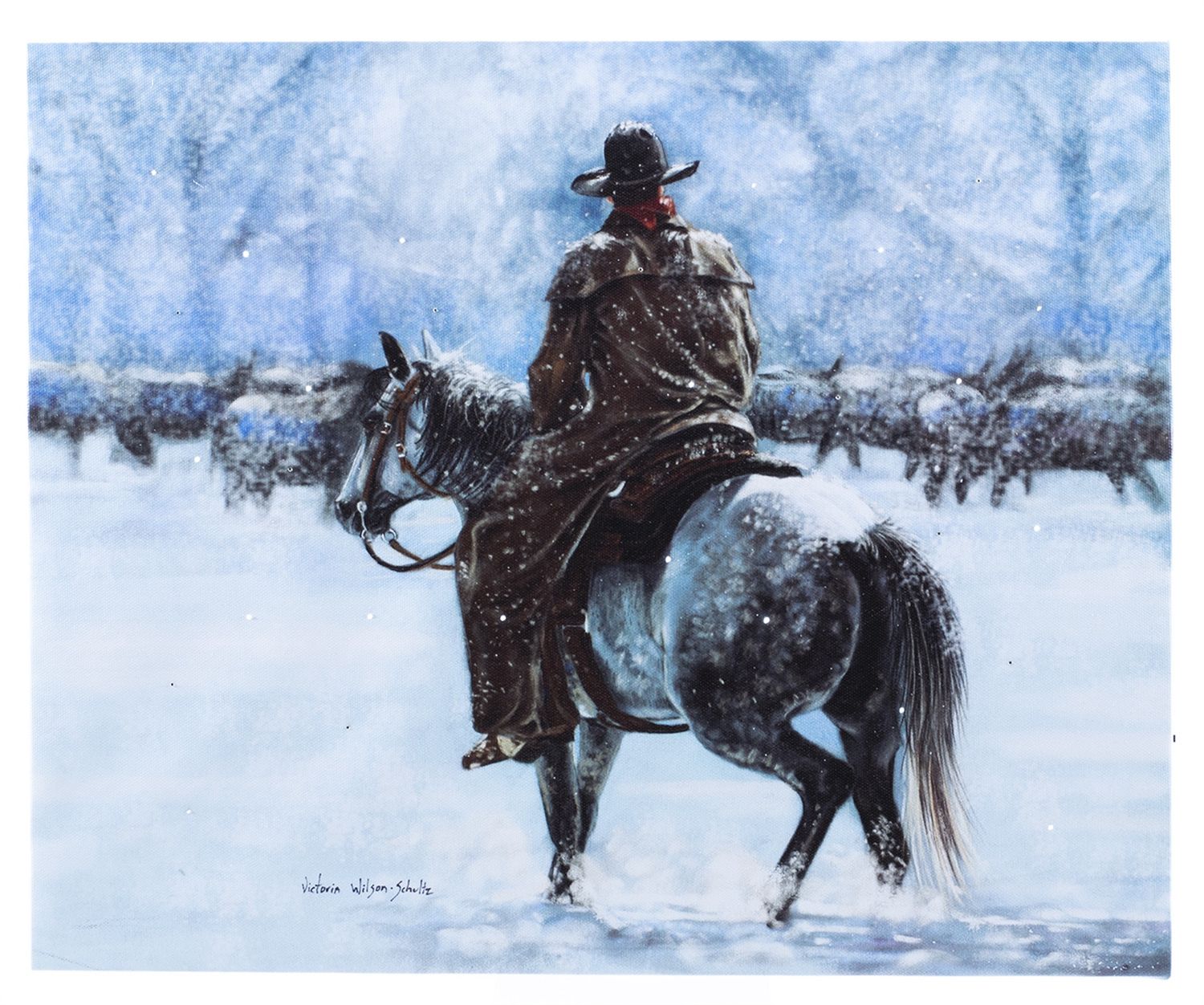 LED Canvas, Lone Rider Lg