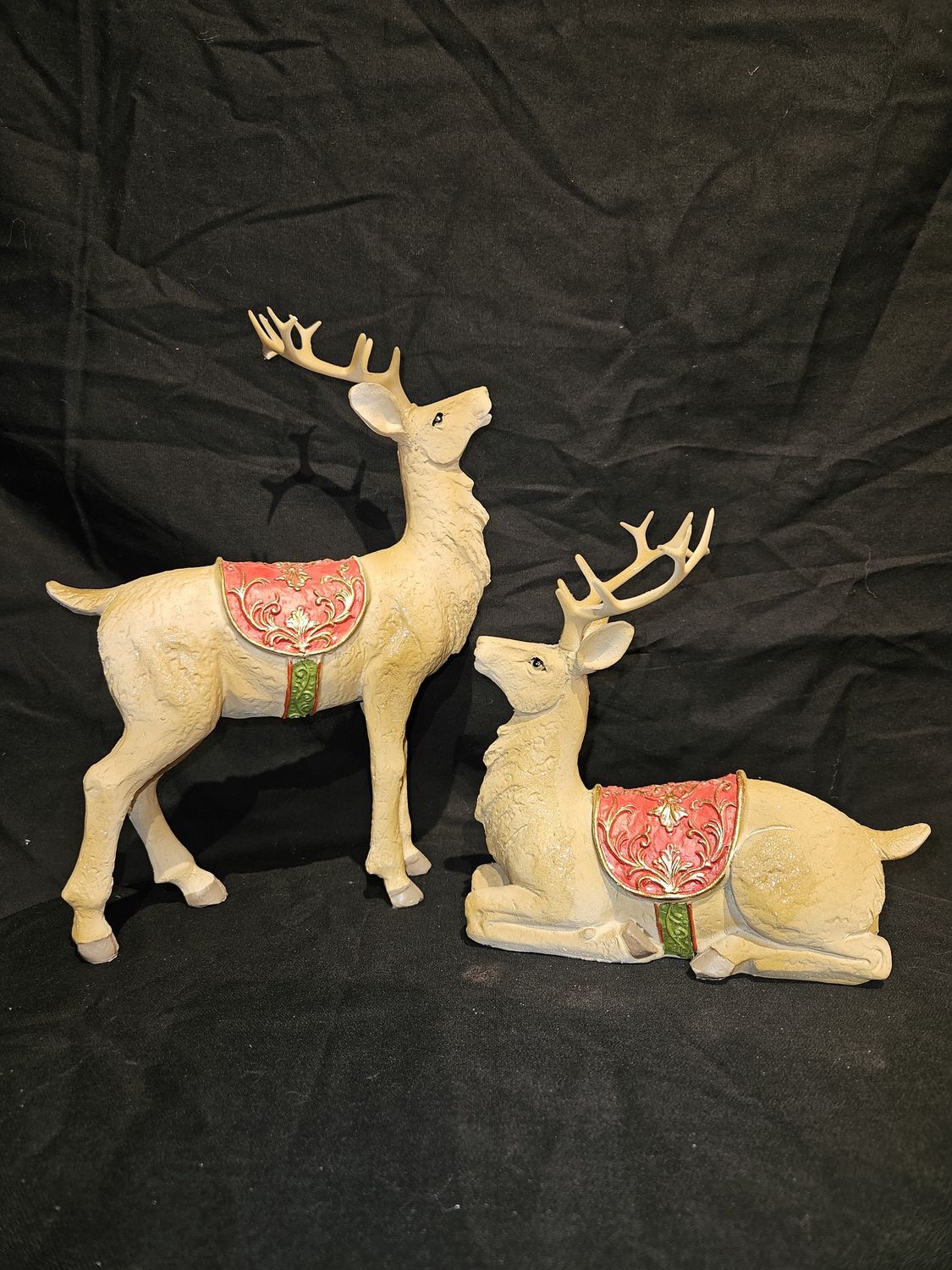 Reindeer, Rustic w/Saddle