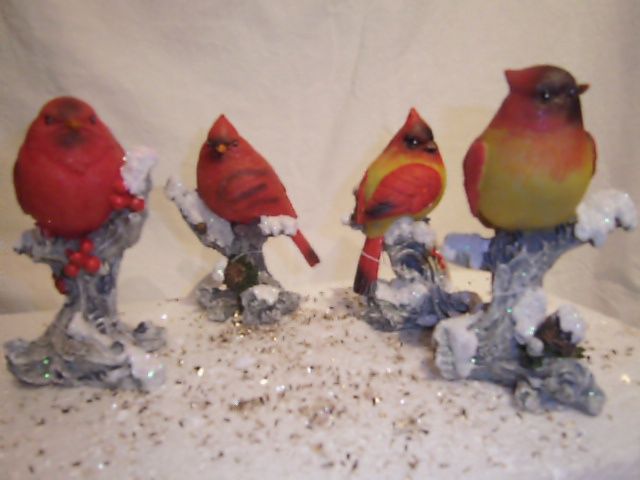 Cardinal on Snowy Branch 5",  4 ass't