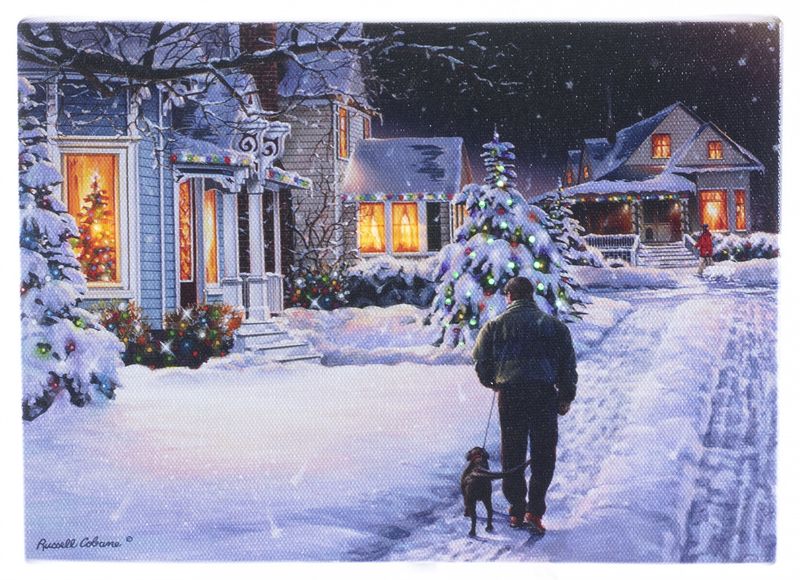 LED Canvas, Walking Home Sm