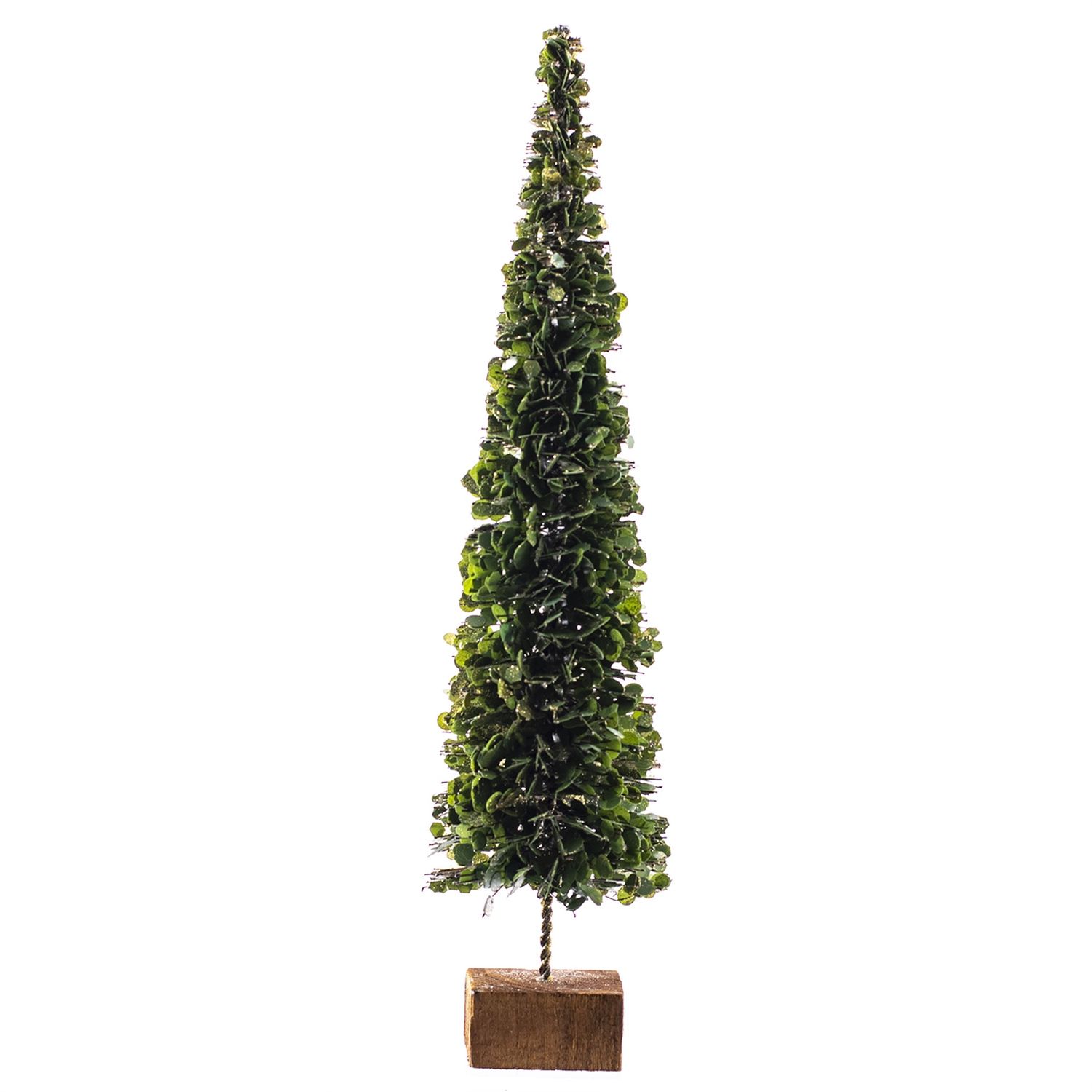 Tree, Green Wired Plastic sm boxwood