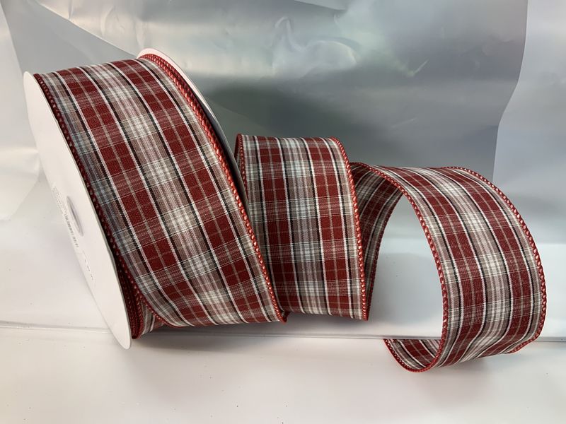 Ribbon, Joleen Plaid 2.5&quot;x50yd