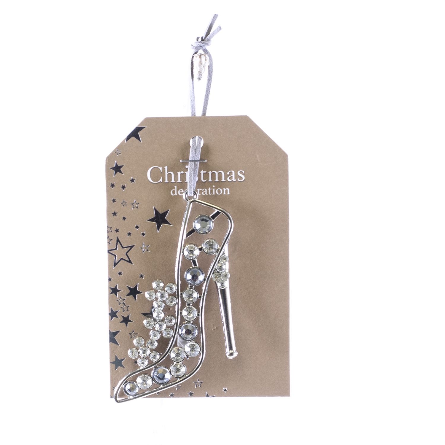 Ornament, Crystal High Heel shoe