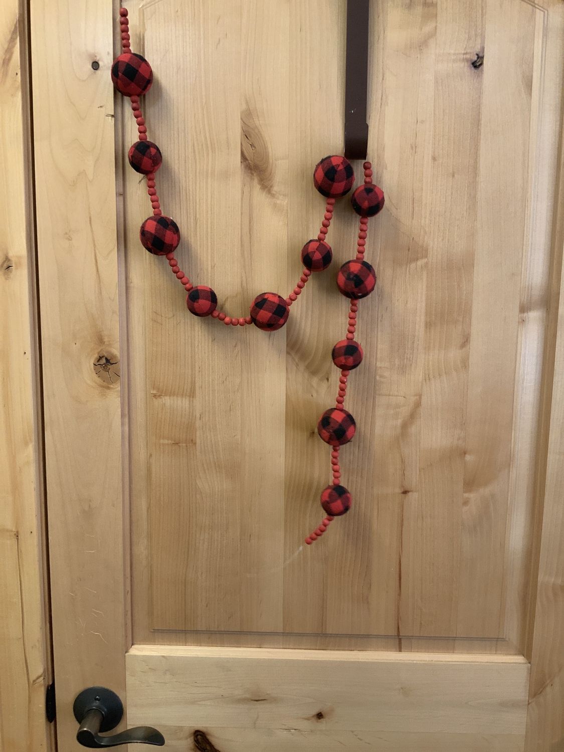 Garland, Check Ball Red/black