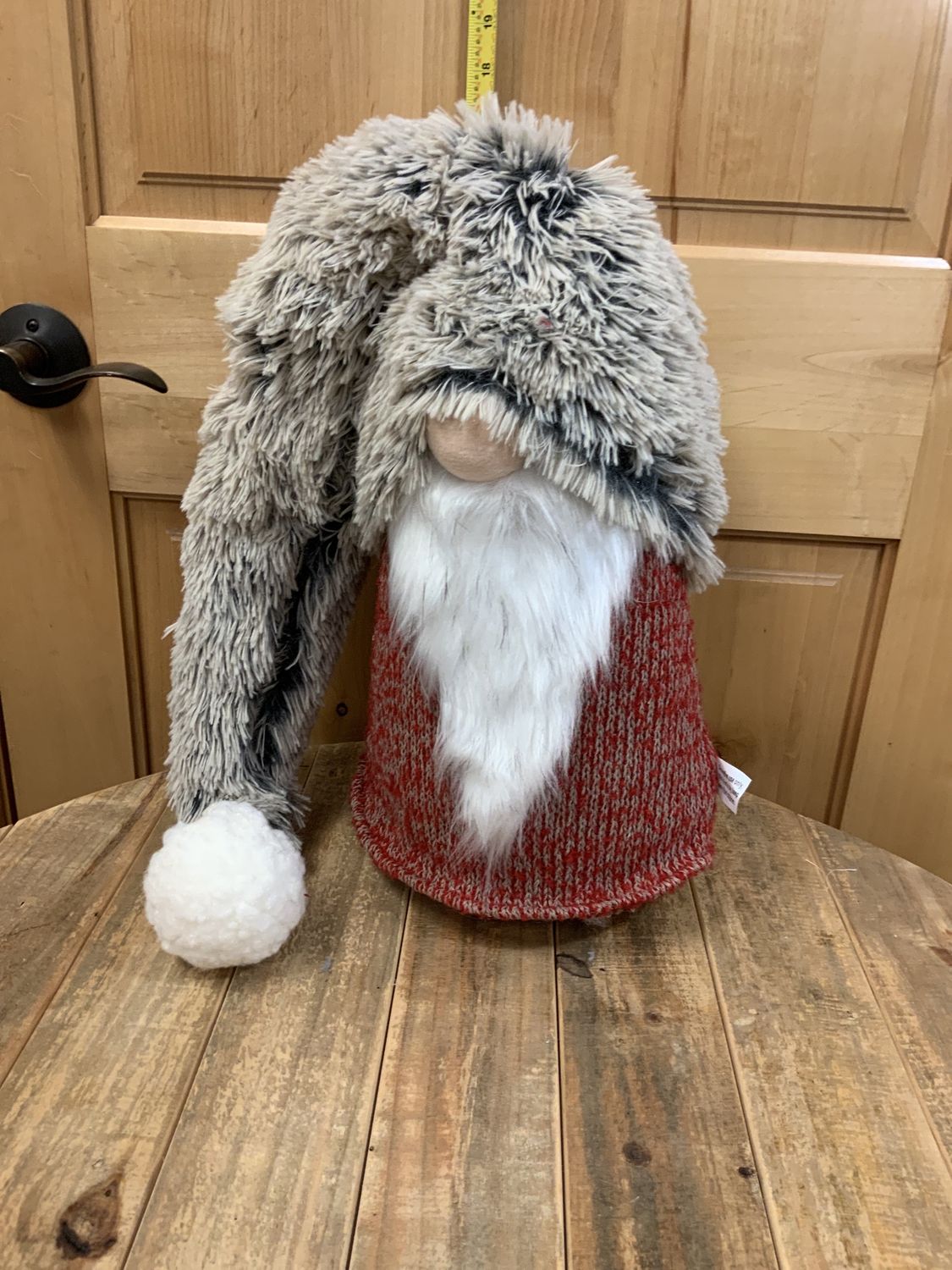 Gnome, Long Chenille Hat red body