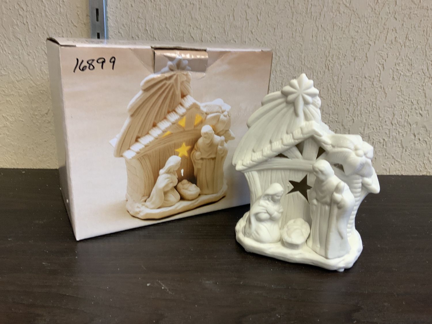 Nativity, LED Porcelain whte