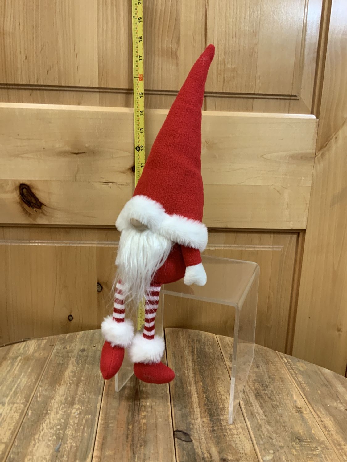 Gnome, Red w/Striped LegsArms 16" sitting