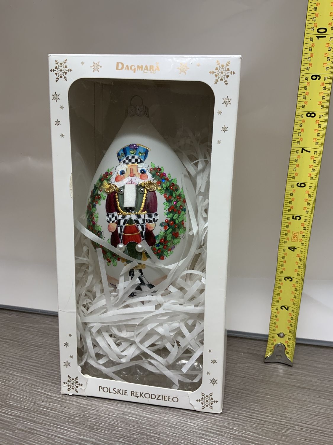Ornament, Nutcracker handmade