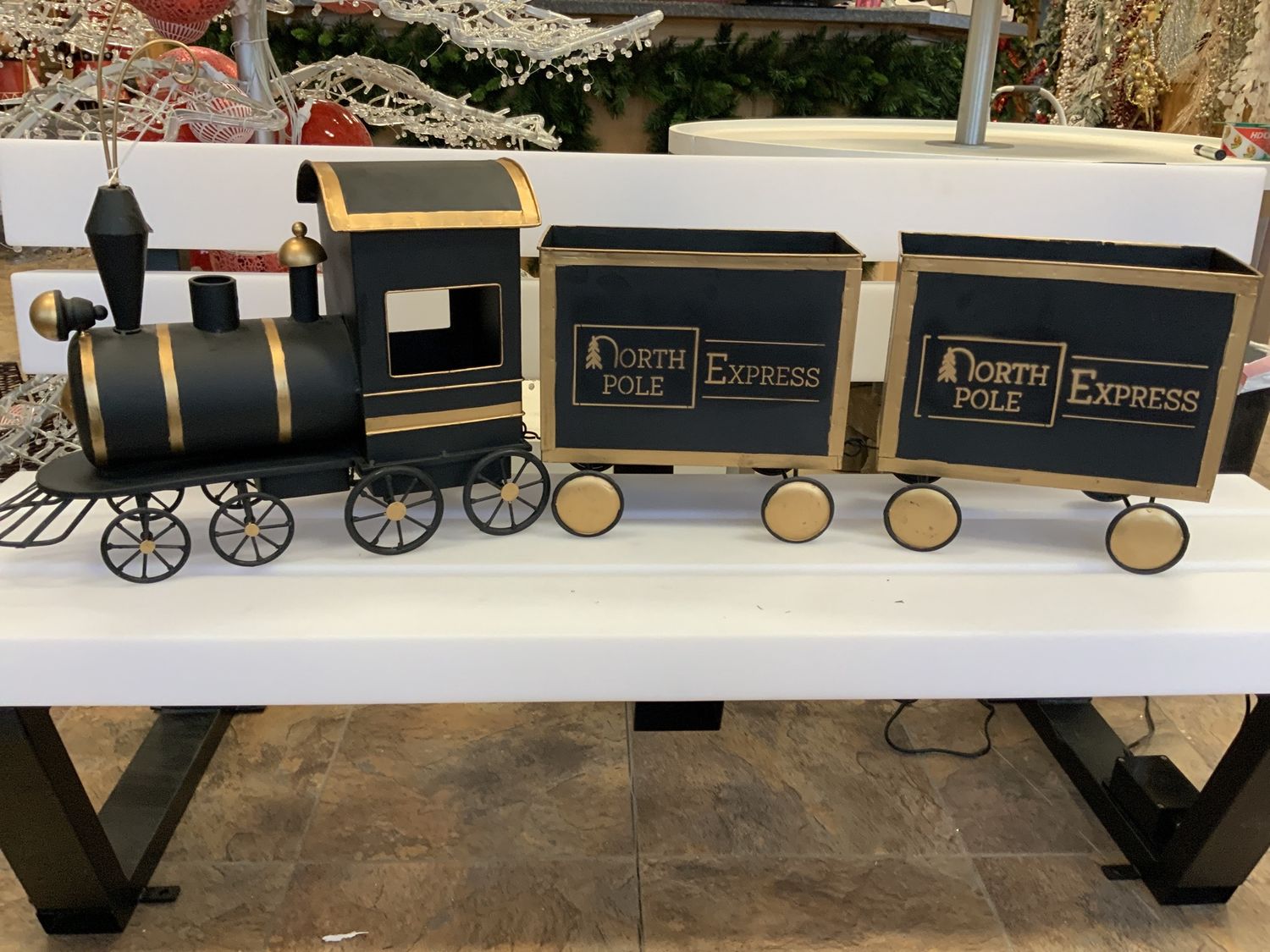 Train, Metal 48"L21"H