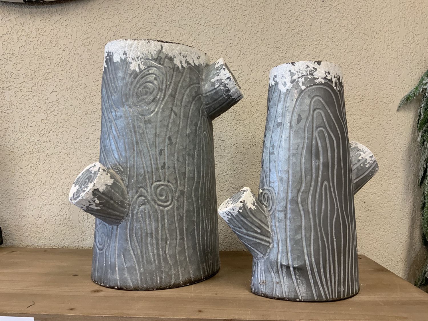 Vase, Tin Tree 2 asst.